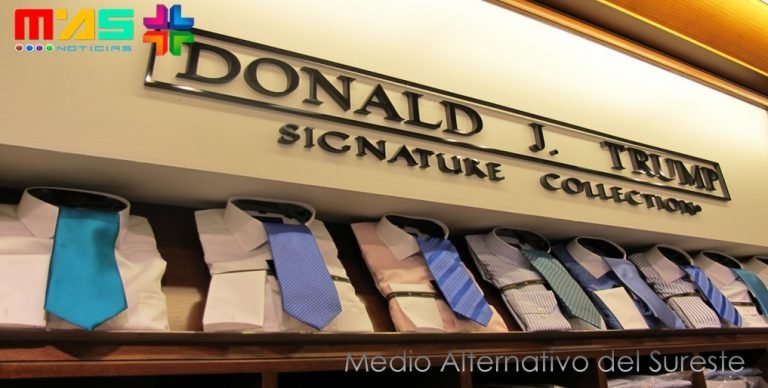 Donald Trump tiene 26 marcas registradas en México