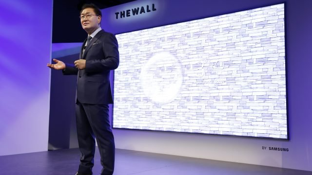 Samsung presenta una TV que se arma como un “Lego”