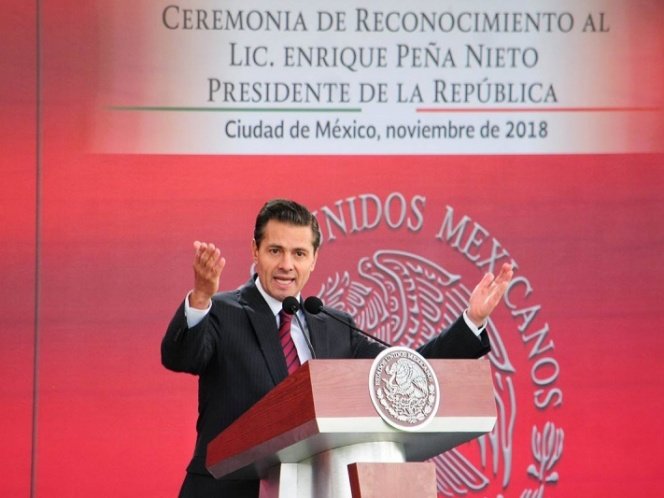 ‘Misión cumplida’, dice Peña Nieto a Estado Mayor Presidencial