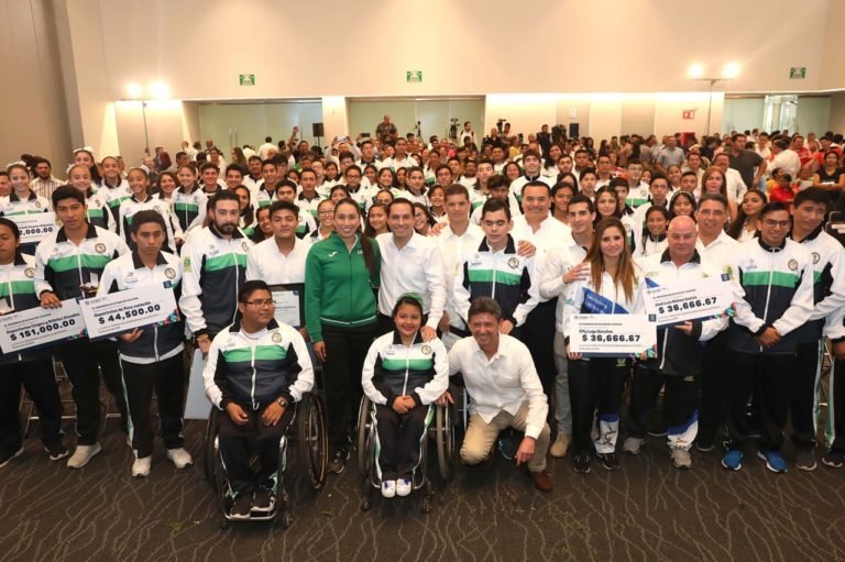 Atletas de Yucatán reciben impulso para continuar triunfando en el deporte