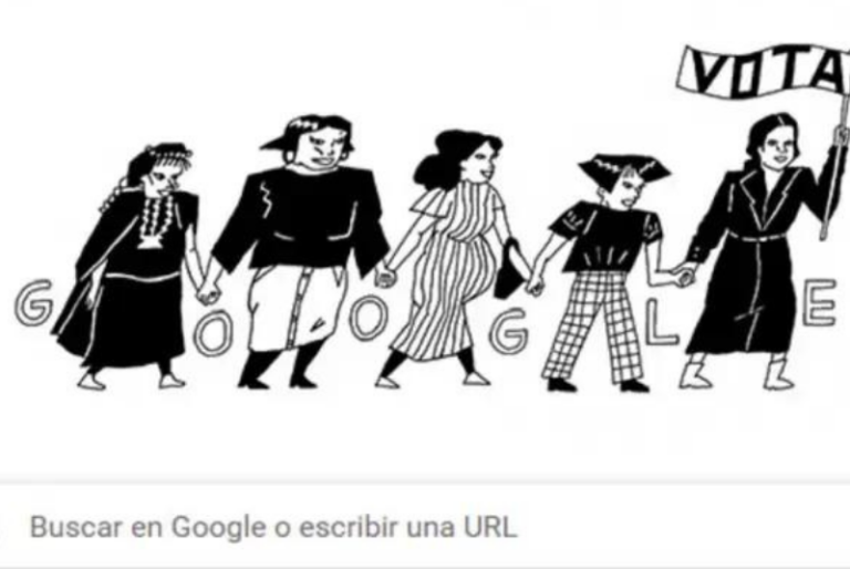 Elena Caffarena: Google conmemora a la histórica feminista chilena en un doodle