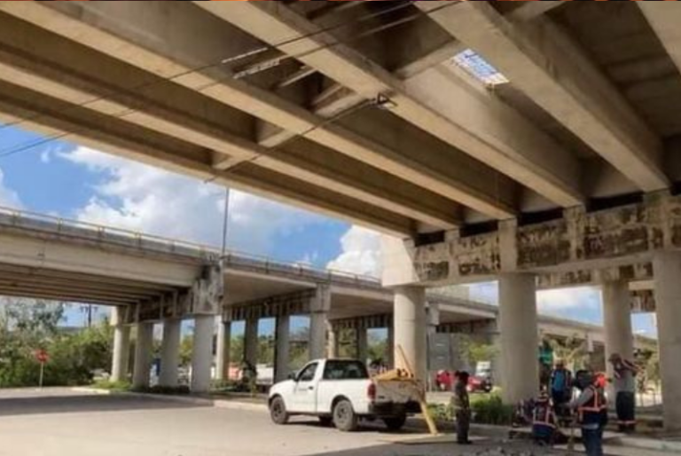 Puente de la 50 Sur del Periférico de Mérida permanecerá cerrado por tres días