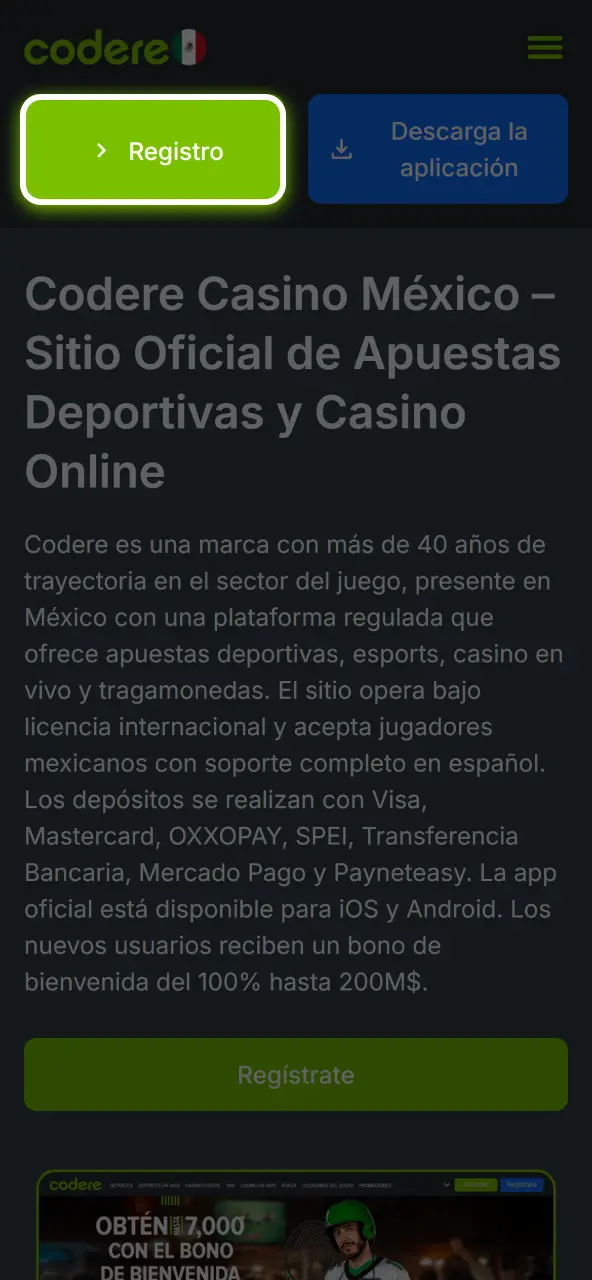 Accede al sitio oficial de la plataforma para iniciar el proceso sin complicaciones.